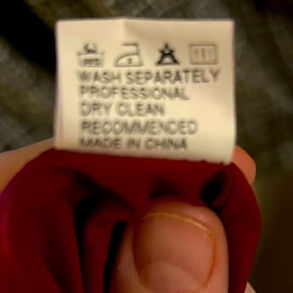 NWT Elegant Burgundy Halter Maxi Dress Tiered Semi-Sheer Perfect Evening Large - Picture 14 of 16